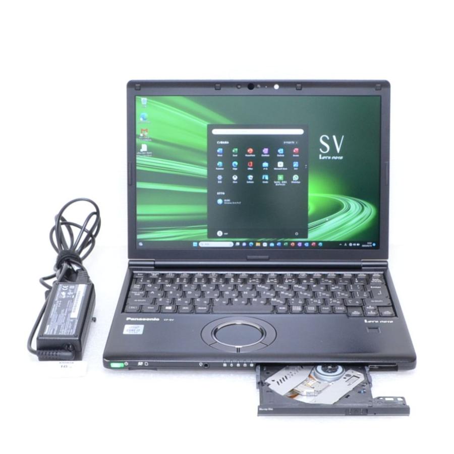 CF-SV9PSJQP Core i7 10510U 16GB SSD1TB PCIe BD カメラ Win11/Win10