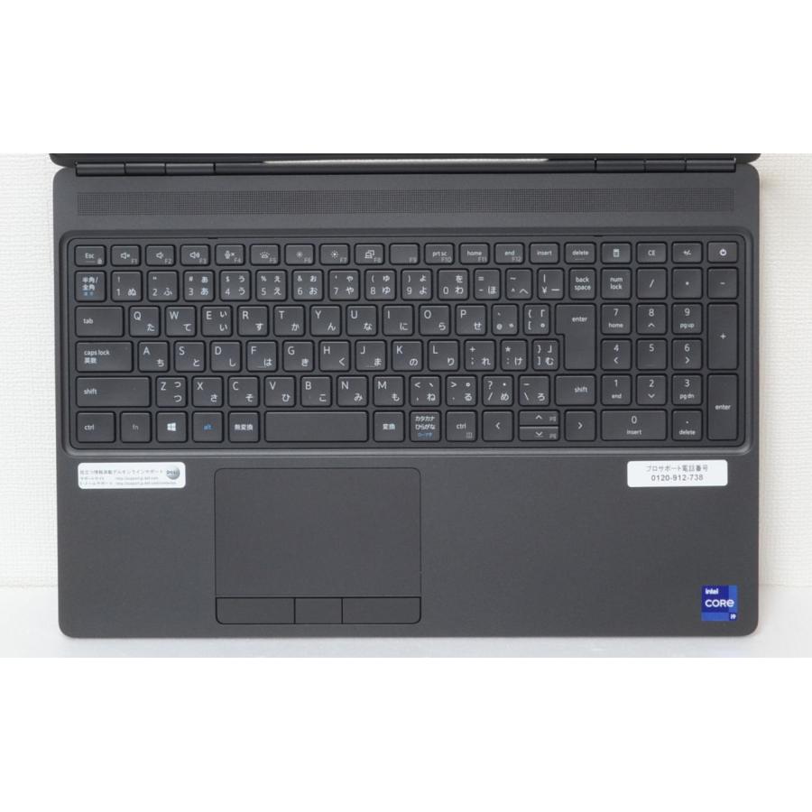 Precision 美品 7560 Core i9 11950H 32GB SSD1TB RTXA2000 カメラ