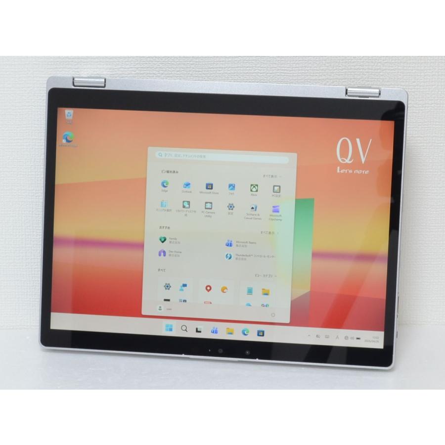 Let's note QV ほぼ未使用 60時間 CF-QV1RDAKS Core i5 1145G7 16GB