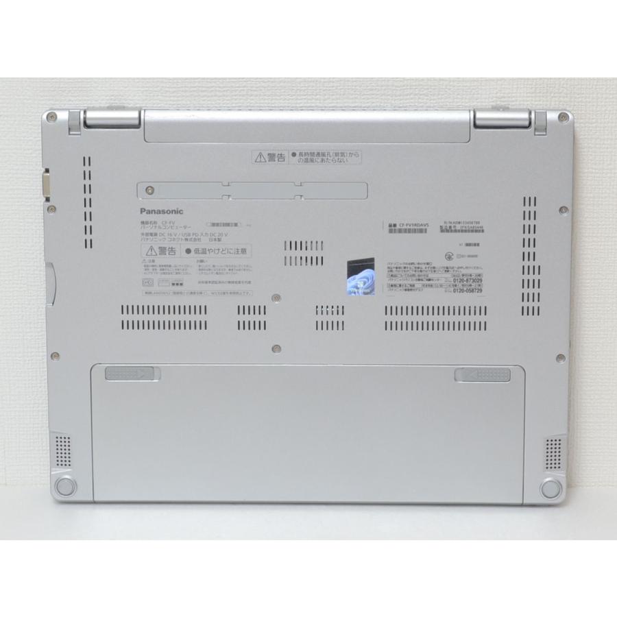美品 Panasonic Let's note FV1 CF-FV1 16GB Let's note FV 160時間 良品 CF-FV1RDAVS Core i5 1145G7 16GB