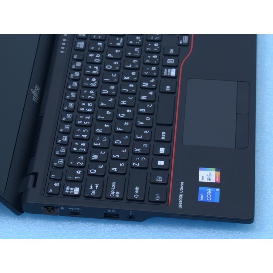 富士通 U6313/MX 2023年製 12世代Core i5 1235U 16GB 256GB Windows11 
