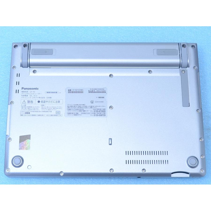 Windowsノート本体 Panasonic Let's note SV1 CF-SV1S15KS i7 楽天市場】【中古 Bランク】Panasonic Let's note SV1 vPro対応 CF
