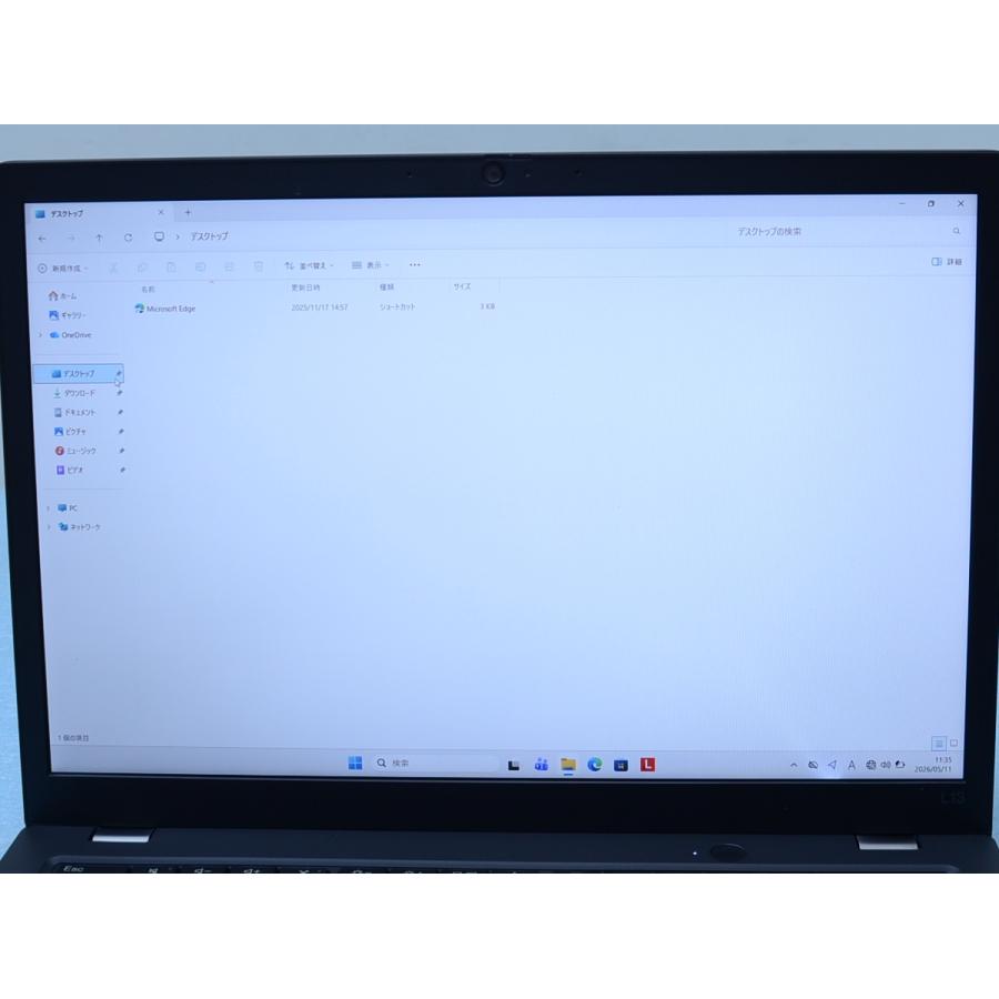 ThinkPad L13 Gen4 Core i5-1335U 16GB 256GB WUXGA液晶 Win11 Lenovo