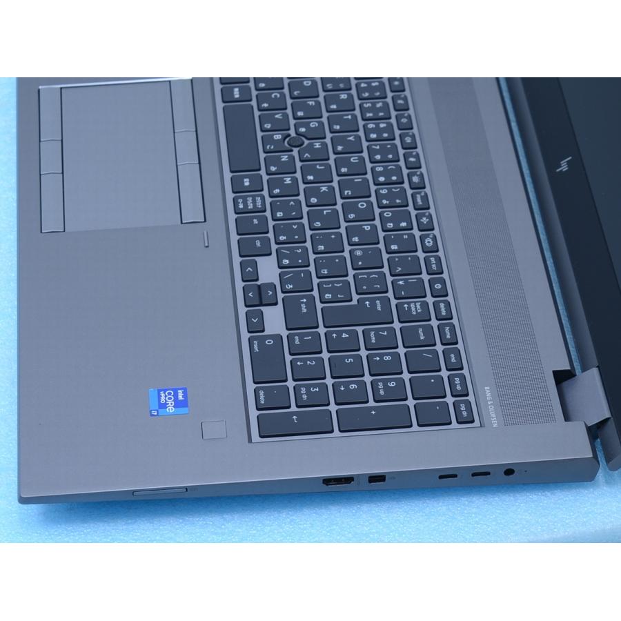 ZBook Fury 17.3 G8 4K液晶 Core i7-11850H 64GB SSD2TB RTX A3000 Win11 Mobile Workstation PC 管理C10の画像