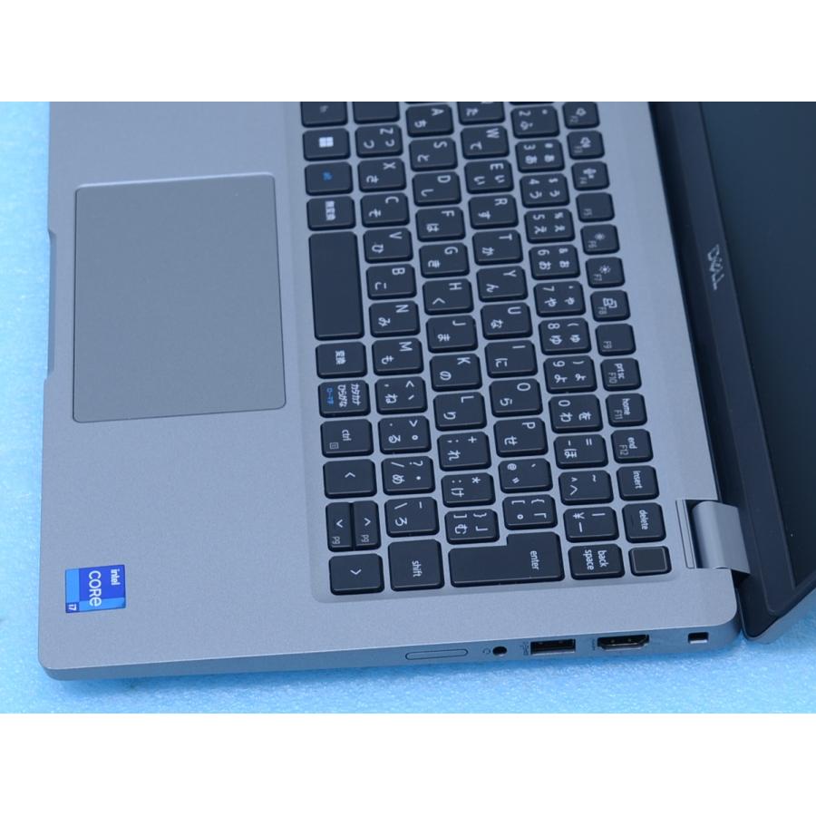 Latitude 5330 Core i7-1265U 希少メモリ32GB SSD512GB Win11 DELL デル ノートパソコン PC カメラ 管理B12の画像