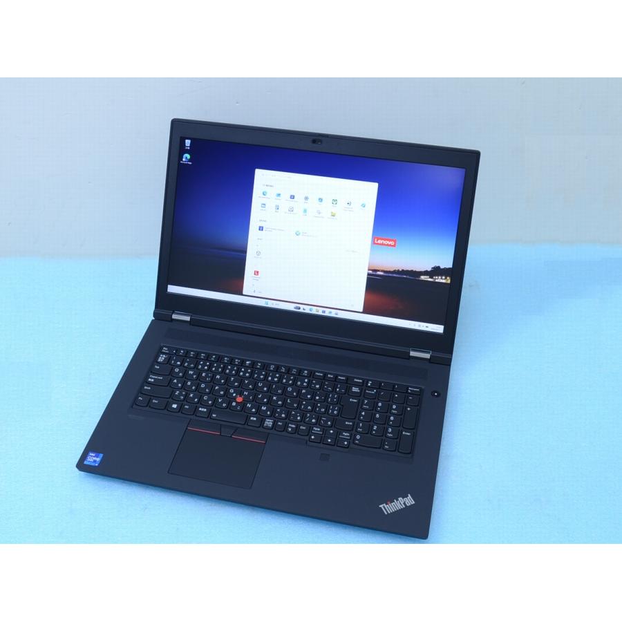 ThinkPad ほぼ未使用 93時間 P17 Gen2 RTX A5000 32GB SSD1TB Core i7