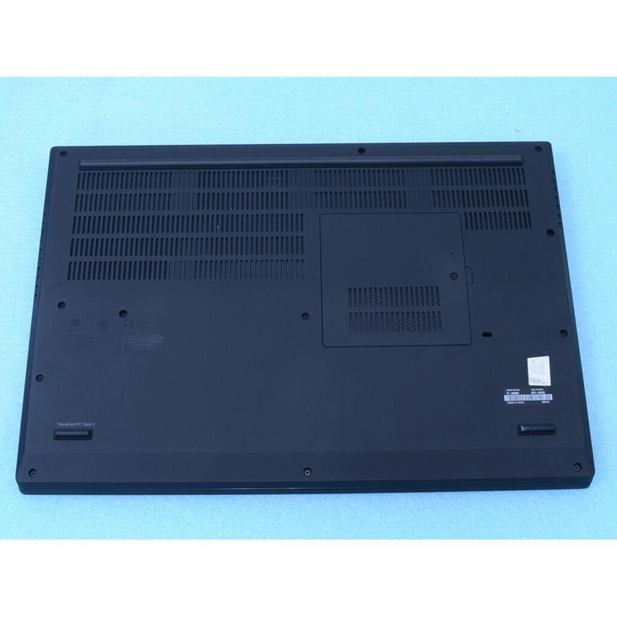 ほぼ未使用 93時間 ThinkPad P17 Gen2 RTX A5000 32GB SSD1TB Core i7 11850H Win11 Lenovo 17インチ ノートパソコン 管理B16 | ThinkPad | 05
