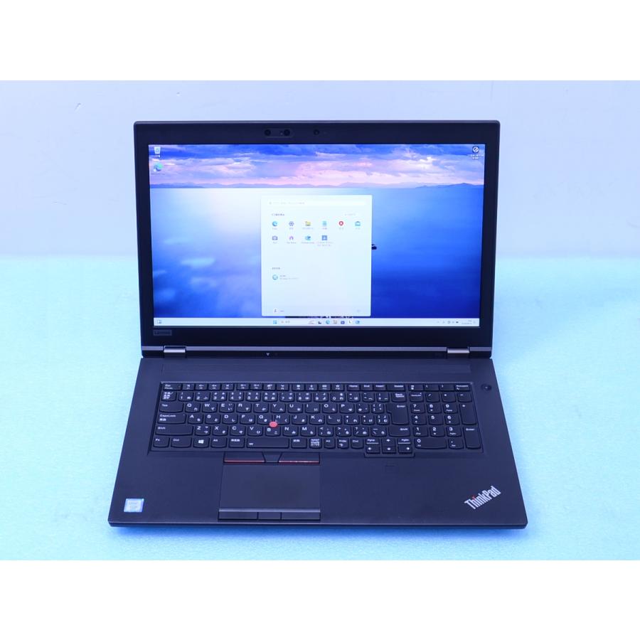 ThinkPad P72 Quadro P4200 Xeon メモリ32GB SSD512GB HDD500GB 