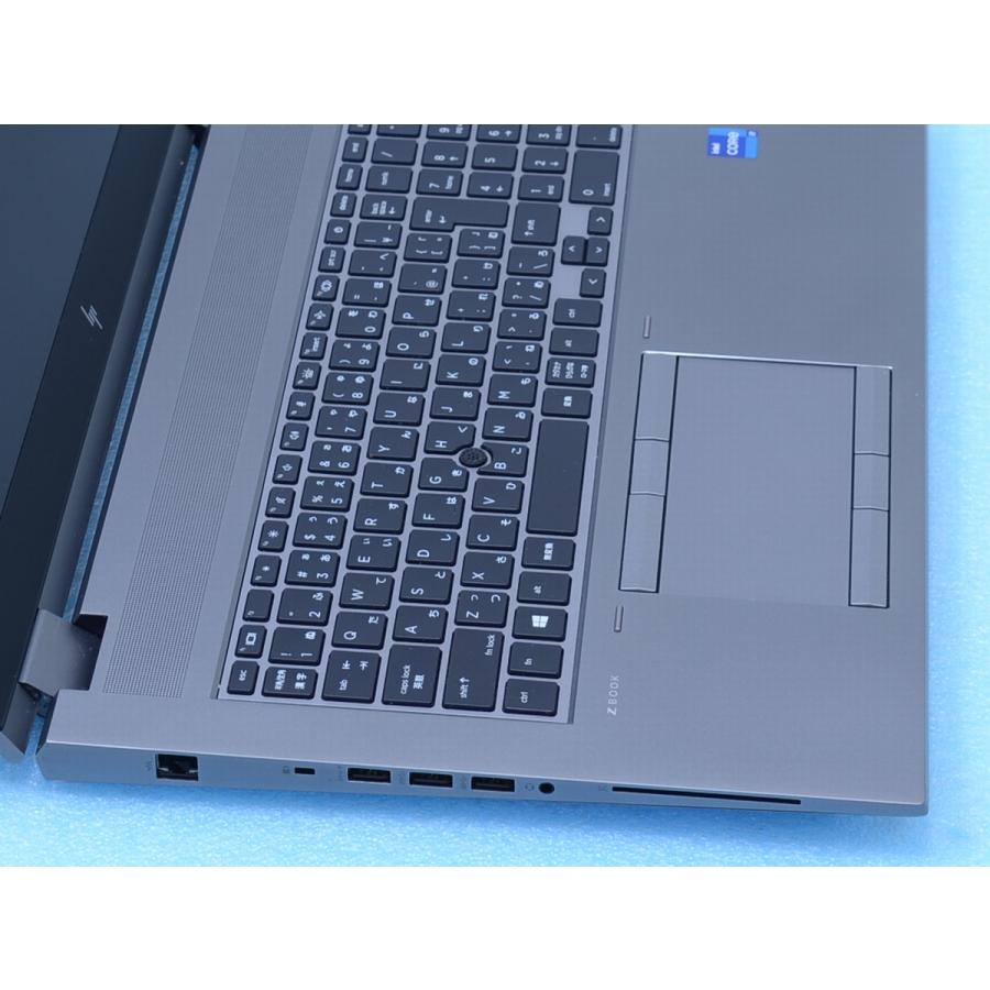 日本HP ZBook 4K液晶 Fury 17.3 G8 Core i7 48GB 512GB RTX