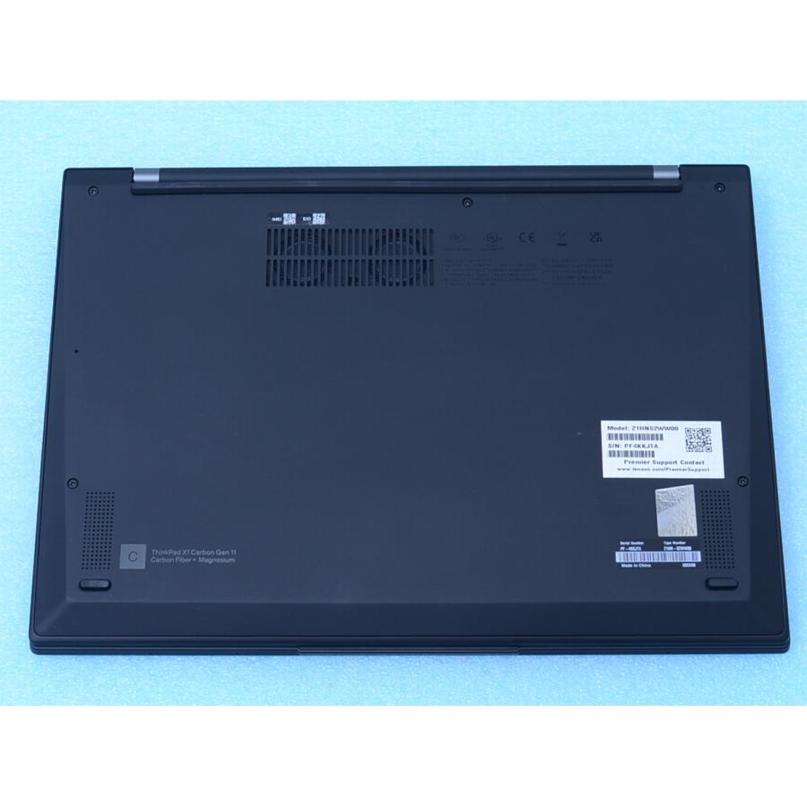 83時間LTE X1 Carbon Gen11 Core i5-1345U 16GB 256GB Win11 14型WUXGA(1920x1200) ThinkPadノートパソコン 管理M02の画像