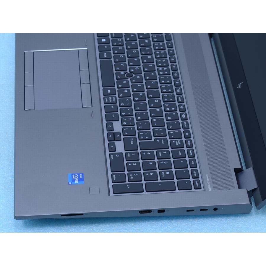 日本HP きれい ZBook Fury 17.3 G8 Core i7-11850H 80GBメモリ SSD2TB