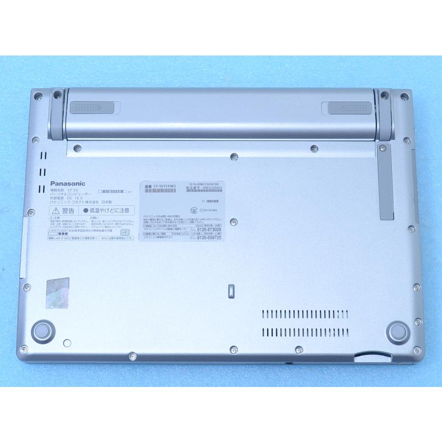 Let's note SV CF-SV1S15KS i7-1185G7 16GB 512GB Win11 カメラ