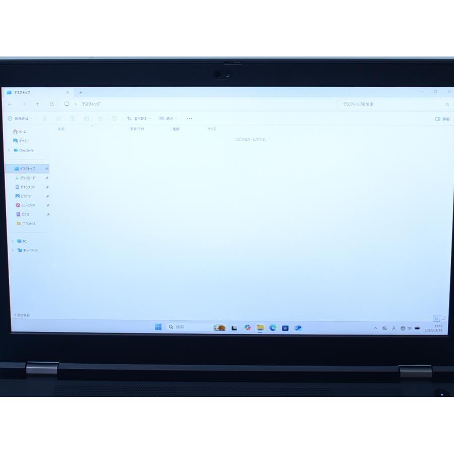 ThinkPad T15g Gen2 Core i7 32GB SSD2TB PCIe4 Win11 ゲーミング 