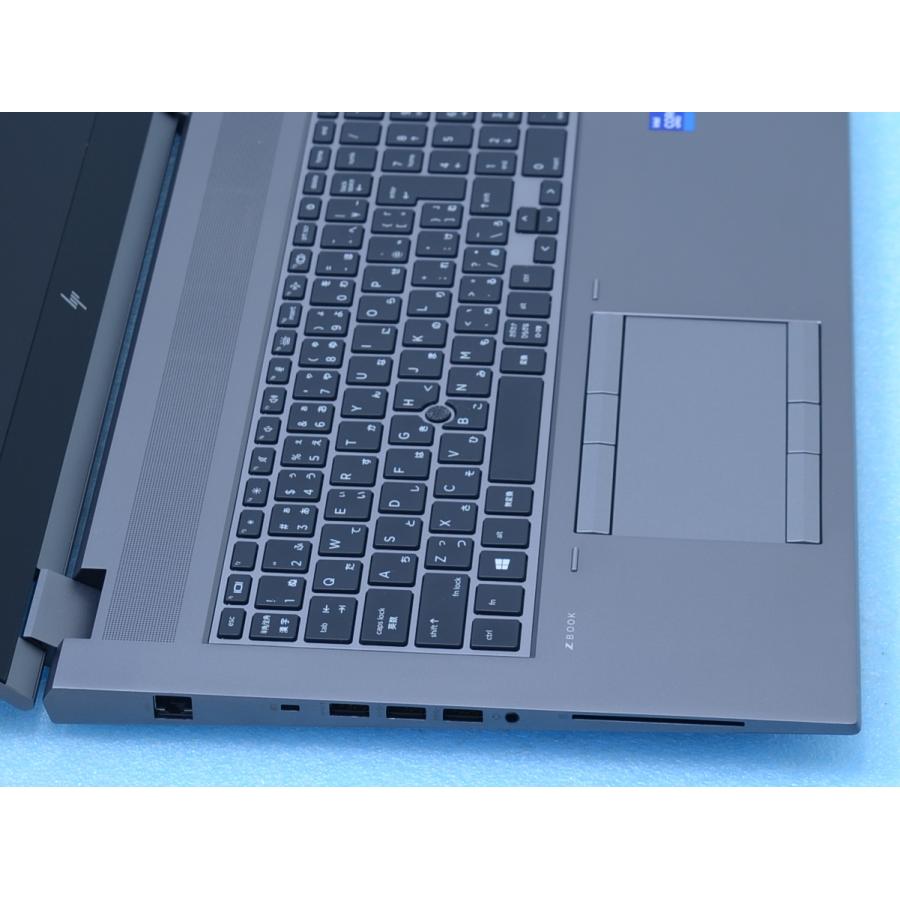 Core i7-11850H 64GB SSD2TB RTX A3000 4K液晶 ZBook hp Fury 17.3 G8 Win11 ゲーミング ノートパソコン 管理B16の画像