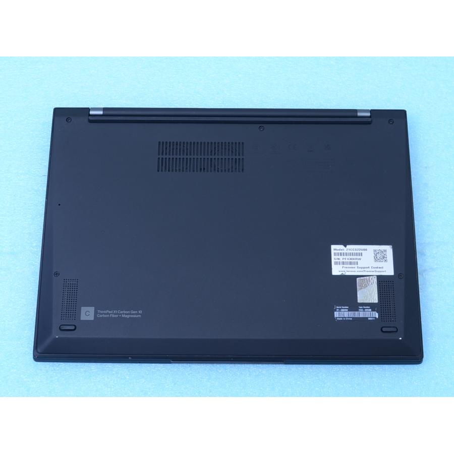 ThinkPad X1 Carbon Gen10 Core i7-1255U 16GB 512GB Win11 WUXGA ノートパソコン PC 管理H18の画像