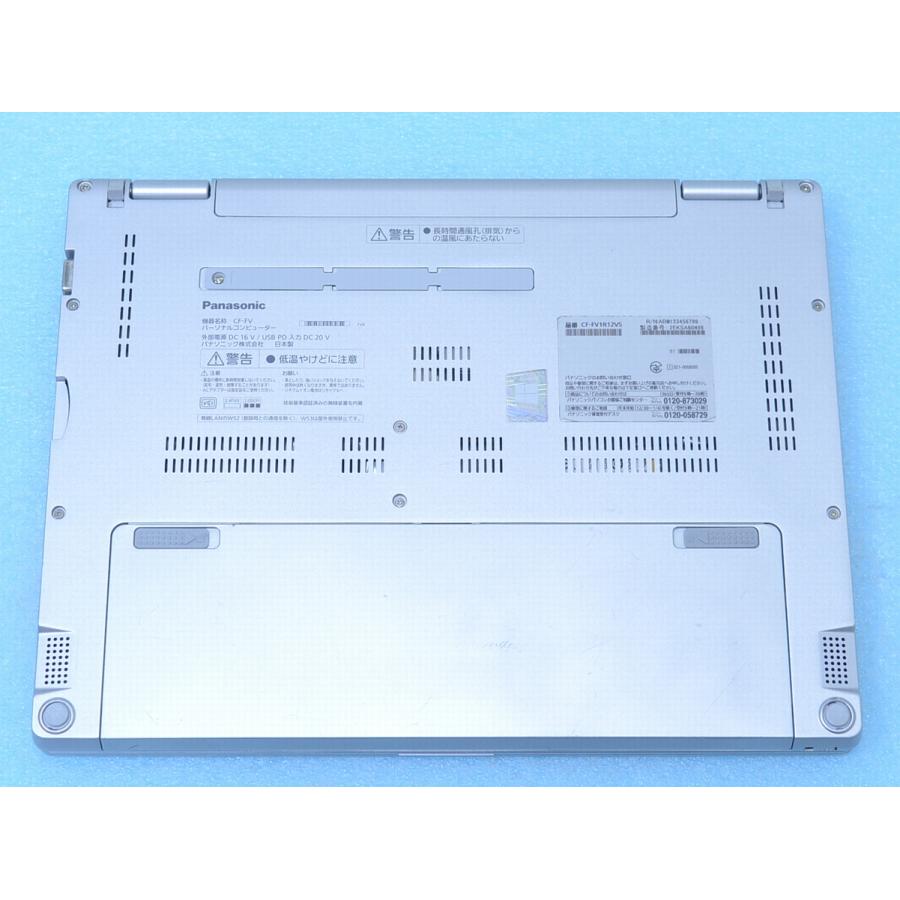 良品CF-FV1 SSD 2TB 16GB Corei5 BT劣化無 Win11 タッチ液晶 SIMフリー 5G LTE Panasonic CF-FV1R12VS ノートパソコン 管理H07の画像