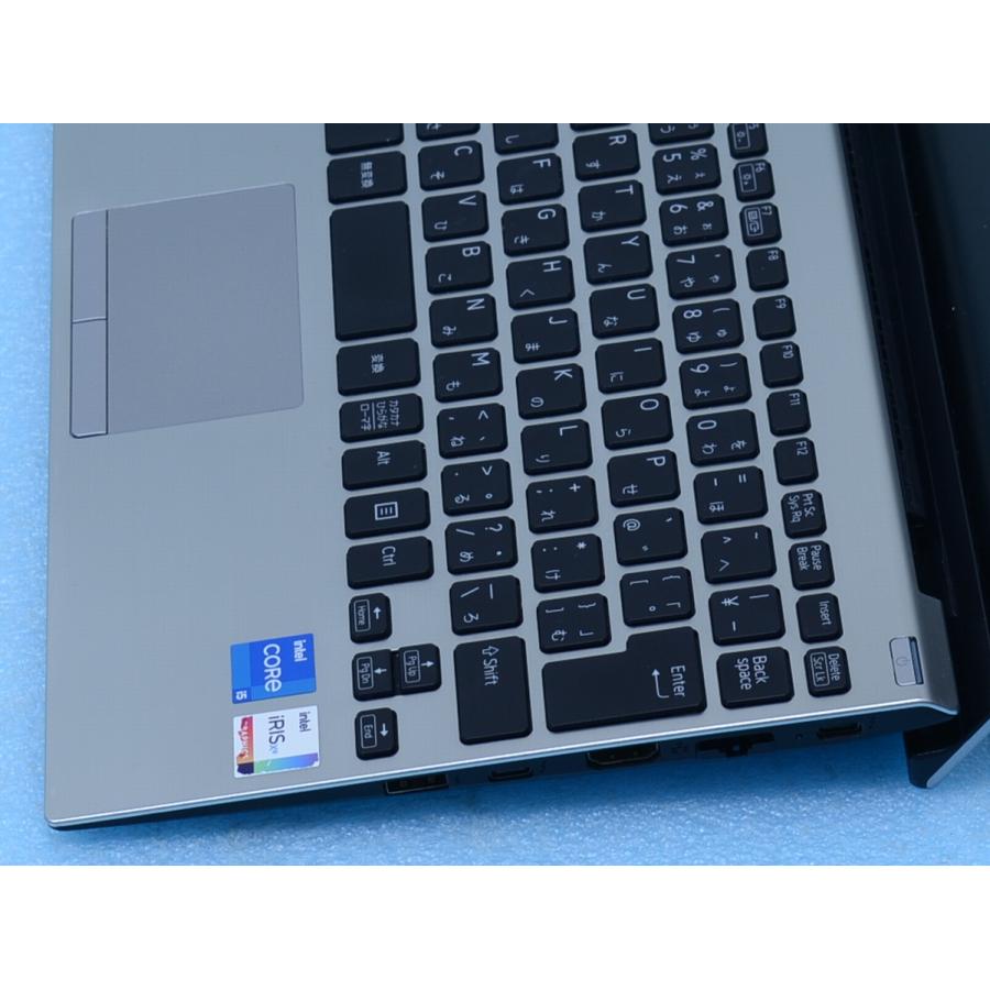 11世代i5！VAIO proPJ21！ノートパソコン！ VJPJ21 中古 Bランク VAIO Pro PJ VJPJ21 第11世代 i5 1135G7 メモリ8GB