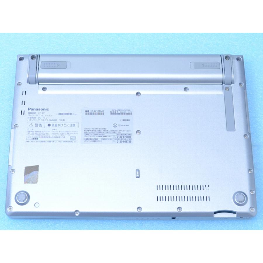 Let's note SV 美品LTE CF-SV1RFLAS 第11世代i5 メモリ16GB SSD256GB
