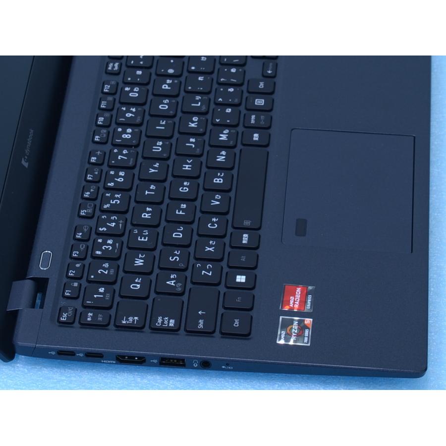 dynabook PZ GA83/XW Ryzen 5 7530U 16GB 512GB Win11 顔/指紋認証
