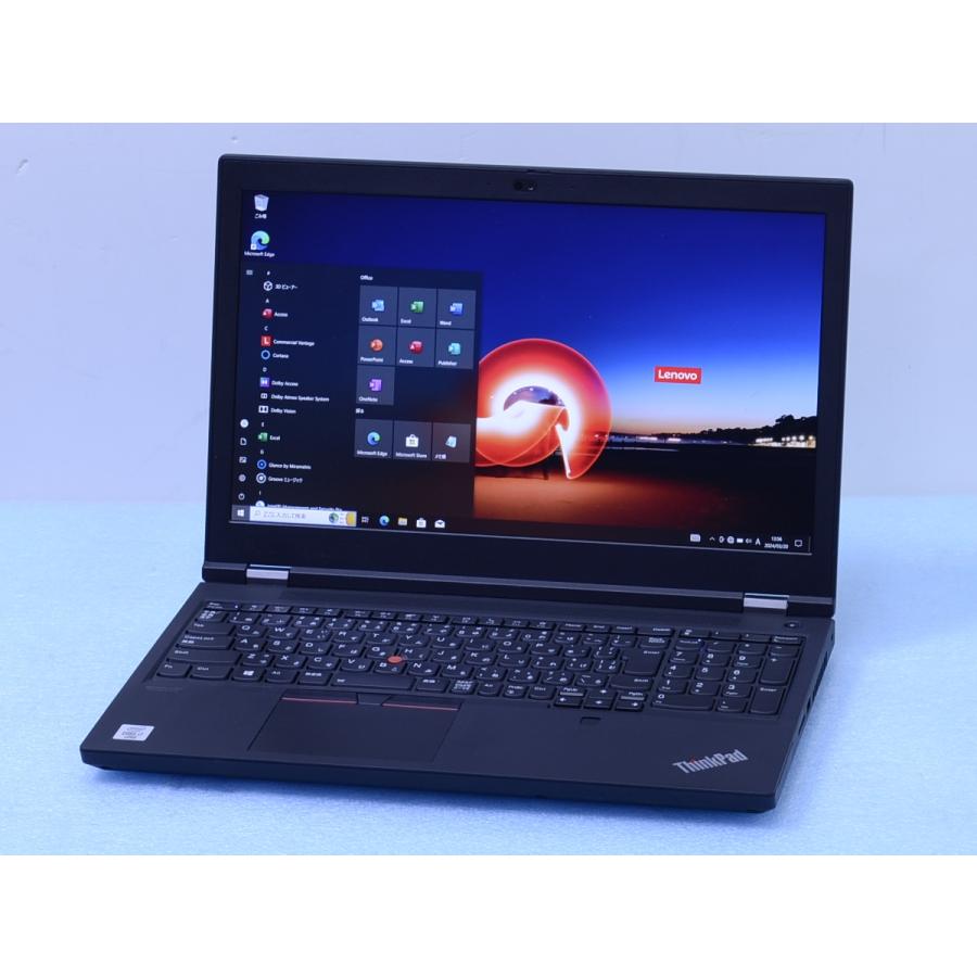 ThinkPad P15 Gen1 LTE/RTX3000 メモリ32GB SSD1TB Core i7 ThinkPad P15 Gen1 LTE/RTX3000 メモリ32GB SSD1TB Core i7