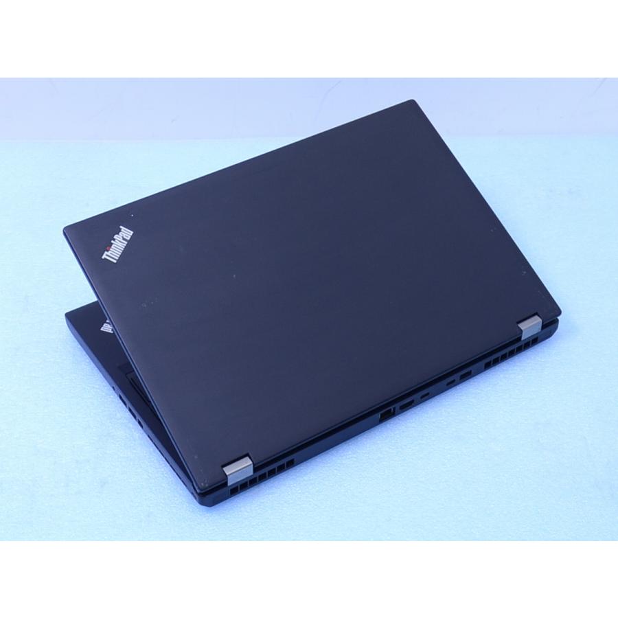 ThinkPad P52 4Kタッチ Quadro P2000 Core i7-8850H SSD256GB HDD1TB メモリ32GB Win10  Lenovo ノートパソコン 管理B01