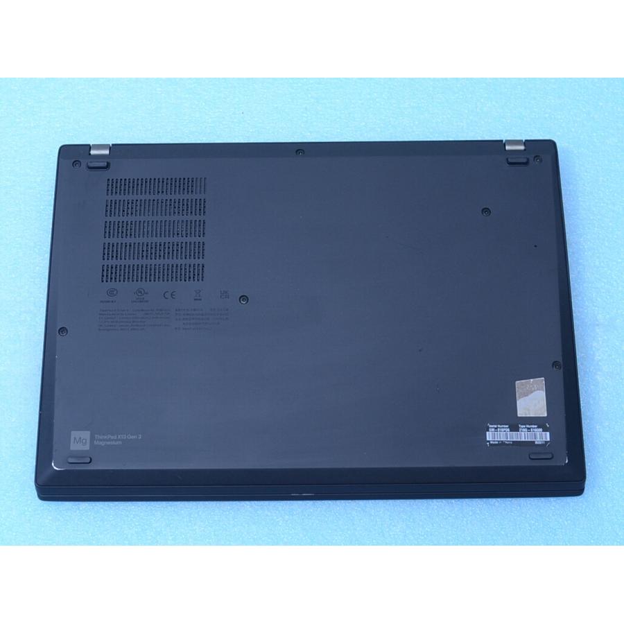ThinkPad X きれいThinkPad X13 Gen3 Core i7 1255U 16GB 512GB WUXGA