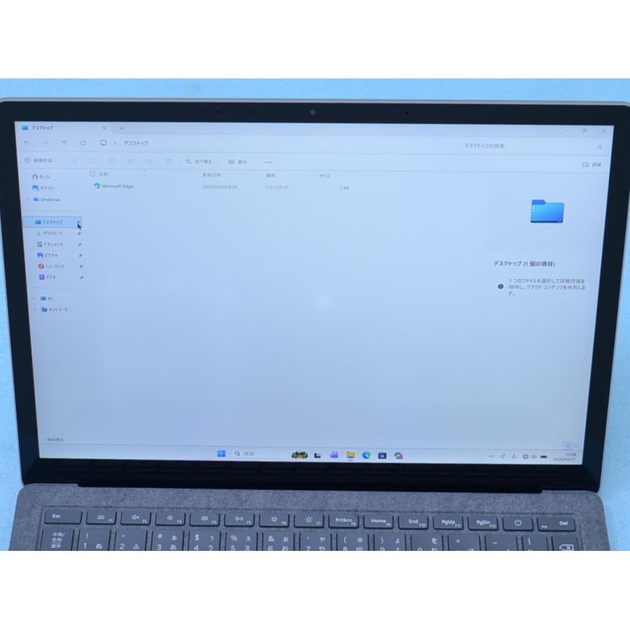 Surface Laptop Laptop5 12世代 Core i5-1245U 8GB SSD256GB Win11