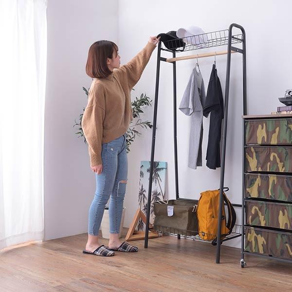 コートハンガー おしゃれ ハンガーラック 棚付き ハンガー コート掛け
