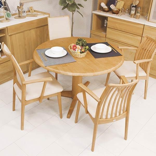 快適EVO ダイニングテーブル 円形110 (チェアは別売り） ダイニングテーブル 円形 食堂テーブル テーブル単体 丸形 おしゃれ オシャレ