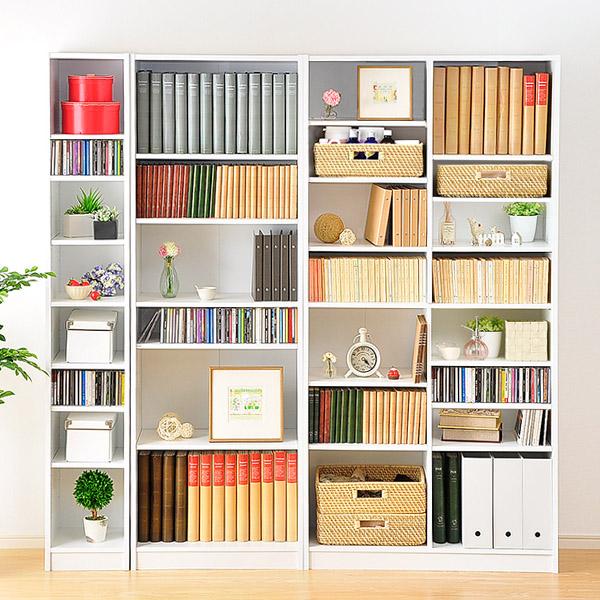 本棚 おしゃれ 大容量 幅60cm 高さ180cm 本箱 収納棚 書棚 文庫