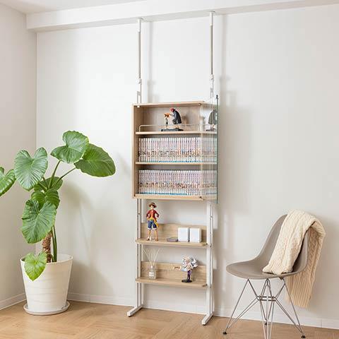 ディスプレイ棚 オープンラック 棚収納 リビング ラック