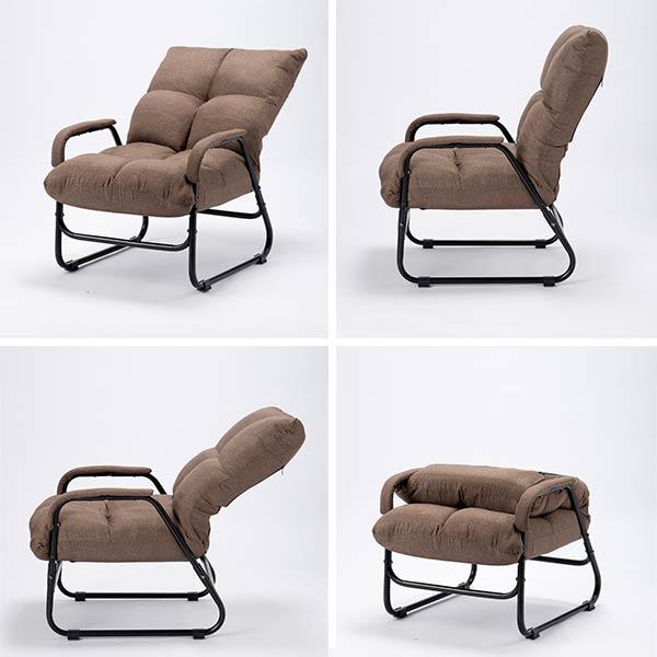 ひとりがけソファー 一人用ソファー リクライニングチェア sofa 一人掛け 1人掛け ソファー おしゃれ 一人がけソファー 肘付き 高座椅子_6