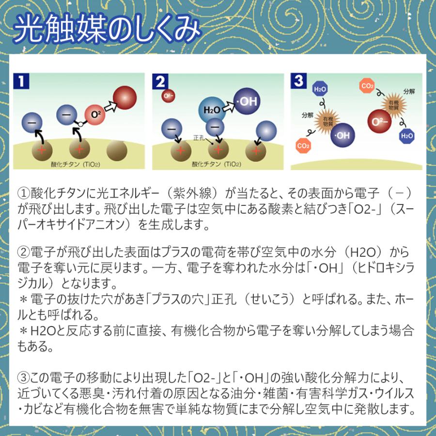 光触媒 溶液 コーティング剤 業務用 MOLD 1L 防カビ 外壁 コンクリート用 カビ抑制効果強化型ハイブリット 水溶性酸化チタン トップコート コーティング｜lohasshop-y｜09