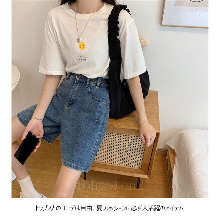 デニム レディース ショートパンツ デニムパンツ New 短パン ジーンズ ハーフパンツ サマーパンツ ショーパン ｇパン ウエストゴム 半ズボン Lohas2号店 通販 Yahoo ショッピング