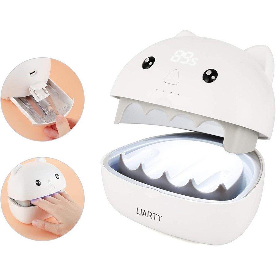 ミニ ネイルドライヤー Uvライト かわいい 15w Led 硬化ライト ネイル 収納機能付き ジェルネイル Ledライト レジン用 Dq Lohas2号店 通販 Yahoo ショッピング