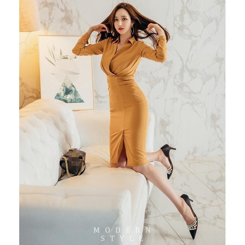 速くおよび自由な ワンピース 成人式 膝丈ワンピース パーティードレス 通勤 Ol ファッション New セクシー 秋冬 ｖネック 代30代 パーティードレス Ol タイトワンピース 通勤 ワンピース 秋冬 結婚式 着痩せ エレガント ワンピース チュニック