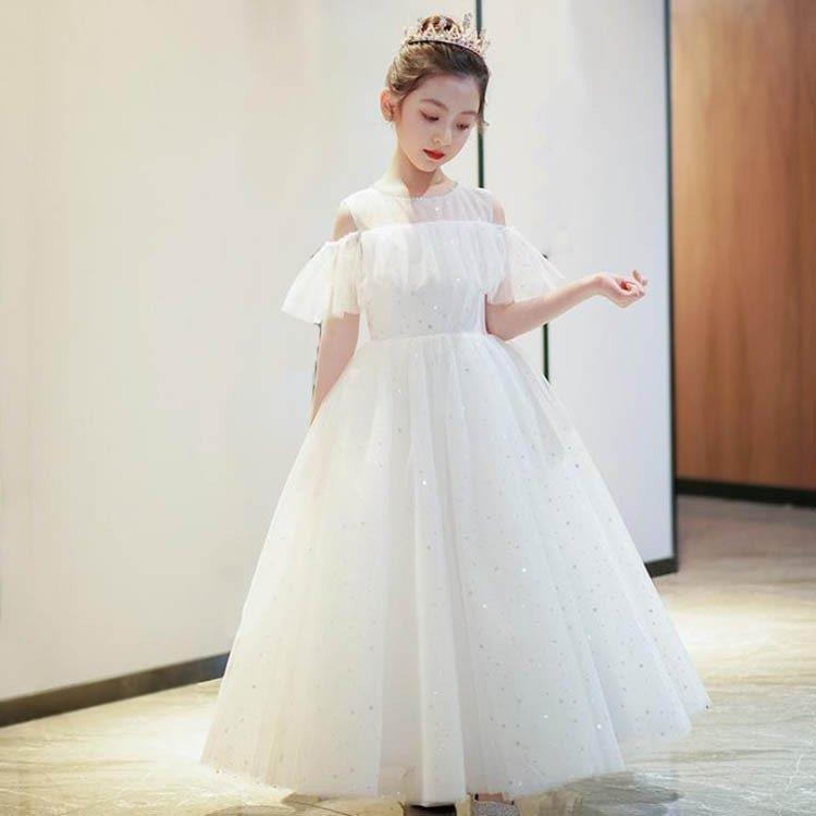 人気ブランドを 発表会 マキシ丈 子供ドレス ピアノ発表会 New フォーマル ドレス 女の子 二次会 花嫁 キッズドレス 子供服 パーティードレス プレゼント 上品 子どもドレス 超目玉 Helpit Me