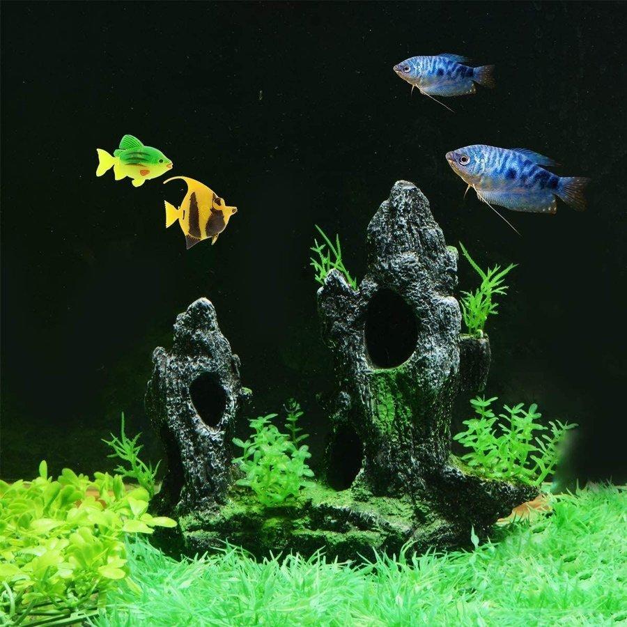 おしゃれ オブジェ Uotyle置物 水槽 New アクアリウム オーナメント 水槽 石 古代 築山 アクアリウムセット 樹脂製 Yg Lohas2号店 通販 Yahoo ショッピング