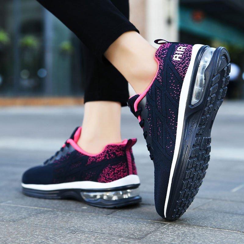 レディース 人気 ランニングシューズ スニーカー ウォーキングシューズ カジュアル エアークッション 軽量 通気性 スポーツシューズ フィットネス 運動靴 Awago Lohas Hal Shop 通販 Yahoo ショッピング
