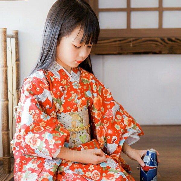 偉大な 子供浴衣 浴衣セット キッズ浴衣 作り帯 女の子 和装 和服 子供 キッズ かわいい おしゃれ 夏祭り お祭り 人気の Autodev Poskeep Com