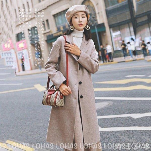 予約受付中 ロング 両面ウール コート ロング レディース 黒 おしゃれ 両面ウール おしゃれ 40代 30代 通勤 Ol フォマール 秋と冬 オーバーコート 保温 チェスターコート防寒 無地 レディース コート コート アウター Www Danpearce Art Com