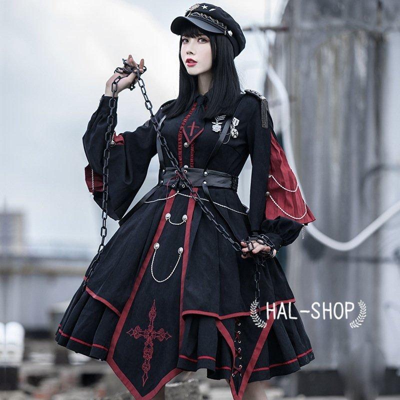 Lolita系 ロリータ 軍服 ワンピース ゴスロリ セーラー服 ロリ 制服 学生服 萌え萌え 少女ウェア レディース 二次元ドレス 学園祭 文化祭 イベント 可愛い Lo Lohas Hal Shop 通販 Yahoo ショッピング
