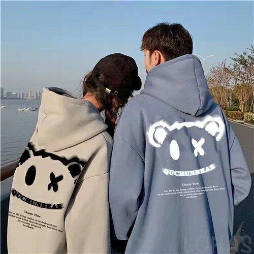 ペアルック パーカー ブランド ペアルック カップル お揃い 服 レディース おしゃれ 春 トレーナー 韓国 大きいサイズ リンクコーデ ペアルック 冬 Lohmk2963 Lohas Hal Shop 通販 Yahoo ショッピング