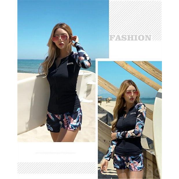 ラッシュガード レディース セット 水着 ラッシュガード 大きいサイズ 長袖 ラッシュガード セット おすすめ ラッシュガード レギンス ラッシュガー Lohmk3014 Lohas Hal Shop 通販 Yahoo ショッピング