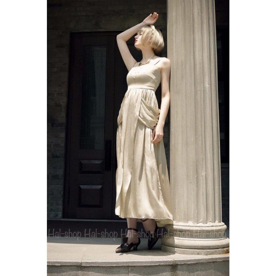 Neo ロリータ Ludwig ロリータ 女神のロングドレス ロング丈 ワンピース 神話 キャミソールワンピース Lolit ジャンスカ