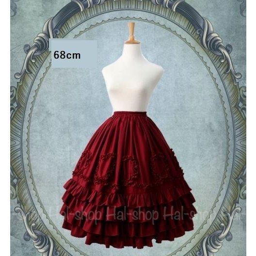 ゴスロリファッション ペチコート ロリータファッション 甘ロリ 姫ロリ クラシカルロリータ クラロリ ゴシック スカート 3色 無地 パステルカラー ジェラート Lolit Lohas Hal Shop 通販 Yahoo ショッピング