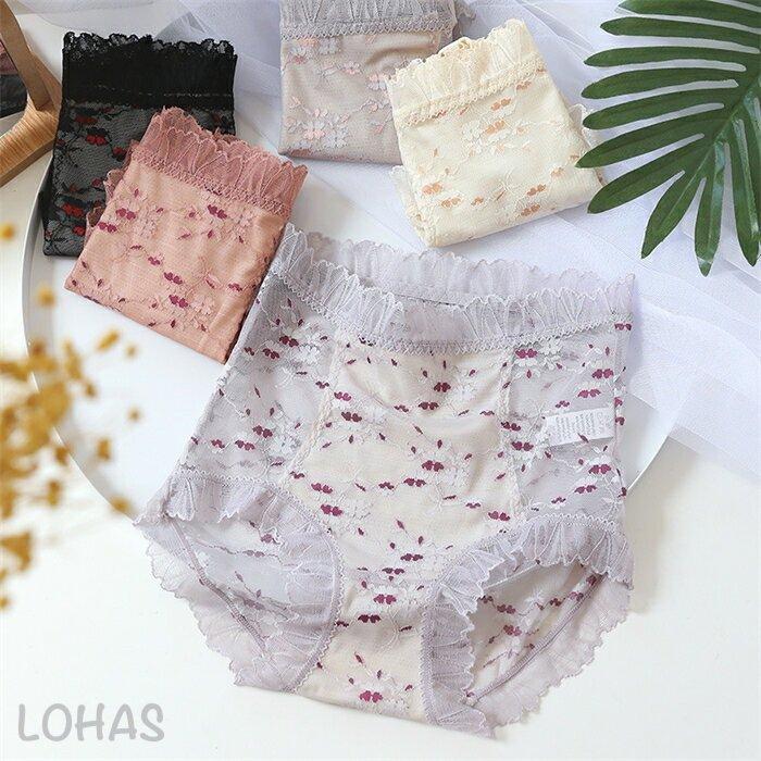 ショーツ レディース 深ばき下着 3枚セットショーツ セット レディース ハイウエスト レース パンツ 下着 女性 防臭 通気性 伸縮性 パンティ 深 Lostg Lohas Hal Shop 通販 Yahoo ショッピング