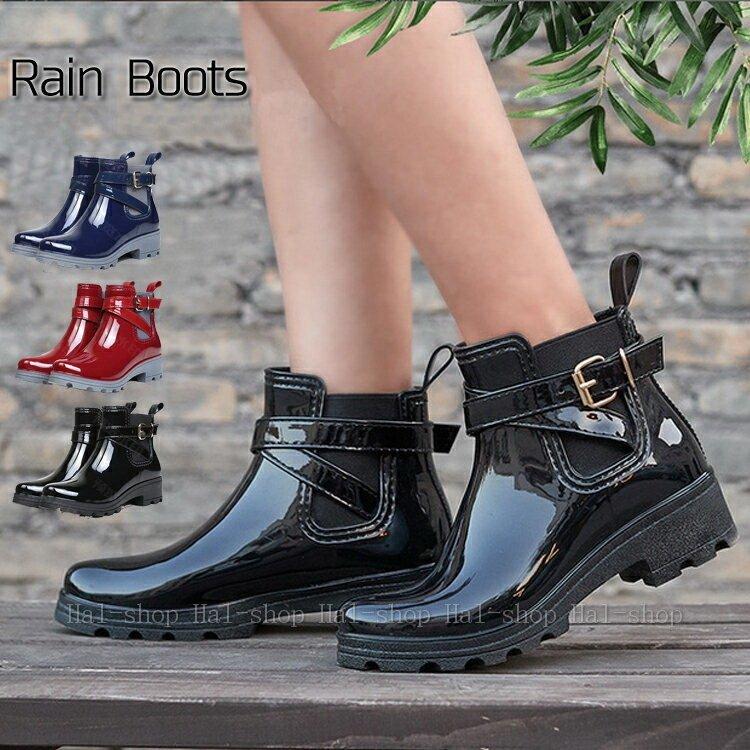 サイドゴア レインブーツ 完全防水 防水 レディース おしゃれ レイン ブーツ ショートブーツ レインシューズ サイドゴアブーツ ラバーブーツ 大きいサイズ Rain1505 Lohas Hal Shop 通販 Yahoo ショッピング