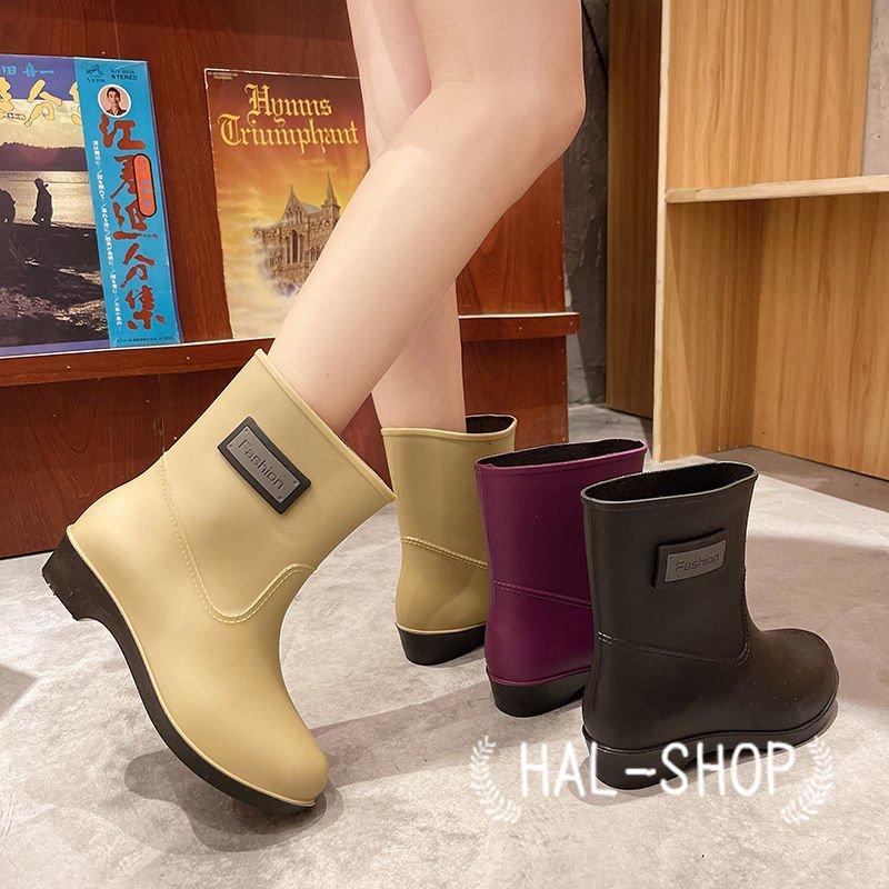 レインブーツ サイドゴア レインシューズ ショート 長靴 レディース 完全防水 雨 雪 防水 軽量 ミドル丈ブーツ 雨晴れ兼用 通勤通学用 梅雨対策 撥水 おしゃれ Rn45 Lohas Hal Shop 通販 Yahoo ショッピング