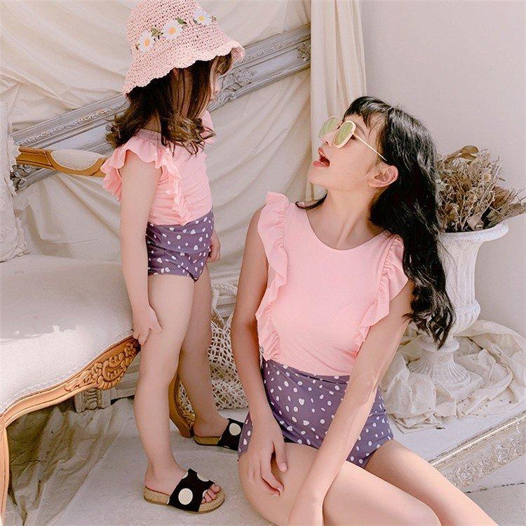 ドット柄 オールインワン 水着 かわいい ショートパンツ ワンピース パンツ 可愛温泉親子服ママ水着 おしゃれ 単品売り セクシー パッド付き Nzypnhz3mv Www Alefbet Org Br